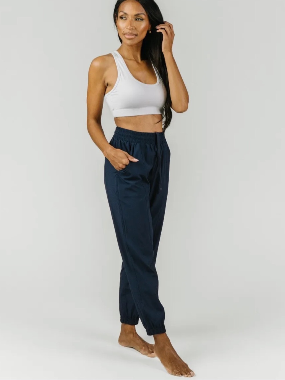 ZYIA Navy Dynamic Joggers